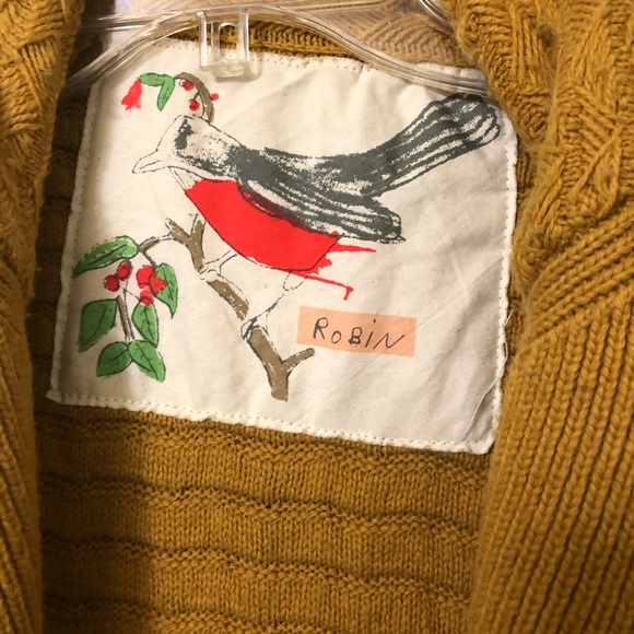 COPY - Anthropology mustard sweater size small - Picture 3 of 7